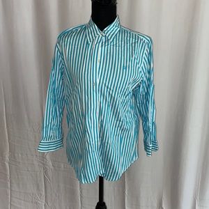 Ralph Lauren turquoise button down